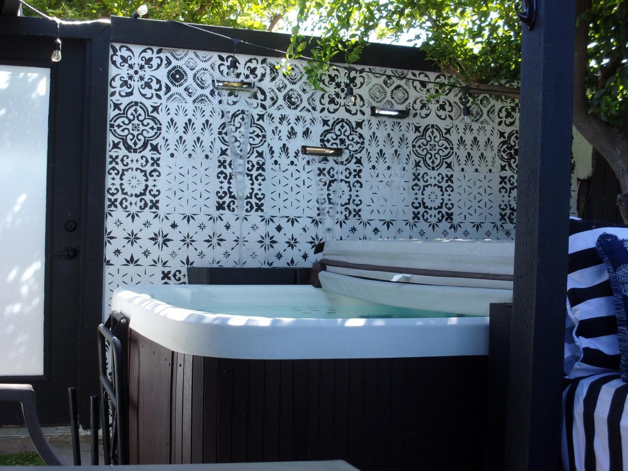 Updated Dwntwn 2Bd Twnhse W/Hot Tub& Private Patio Palm Springs Dış mekan fotoğraf